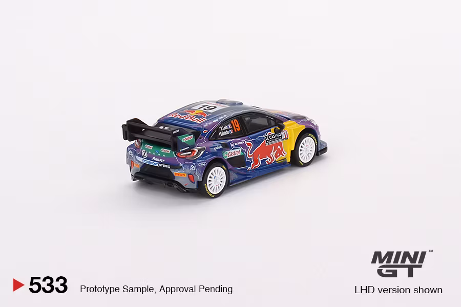 Skala 1/64 Ford Puma Rally1 #19 M-Sport Ford WRT 2022 fr MINI GT