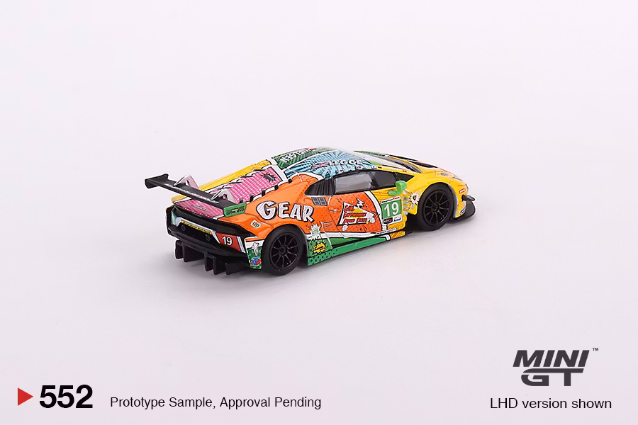 Skala 1/64 Lamborghini Huracán GT3 EVO, Daytona 24 Hrs fr MINI GT