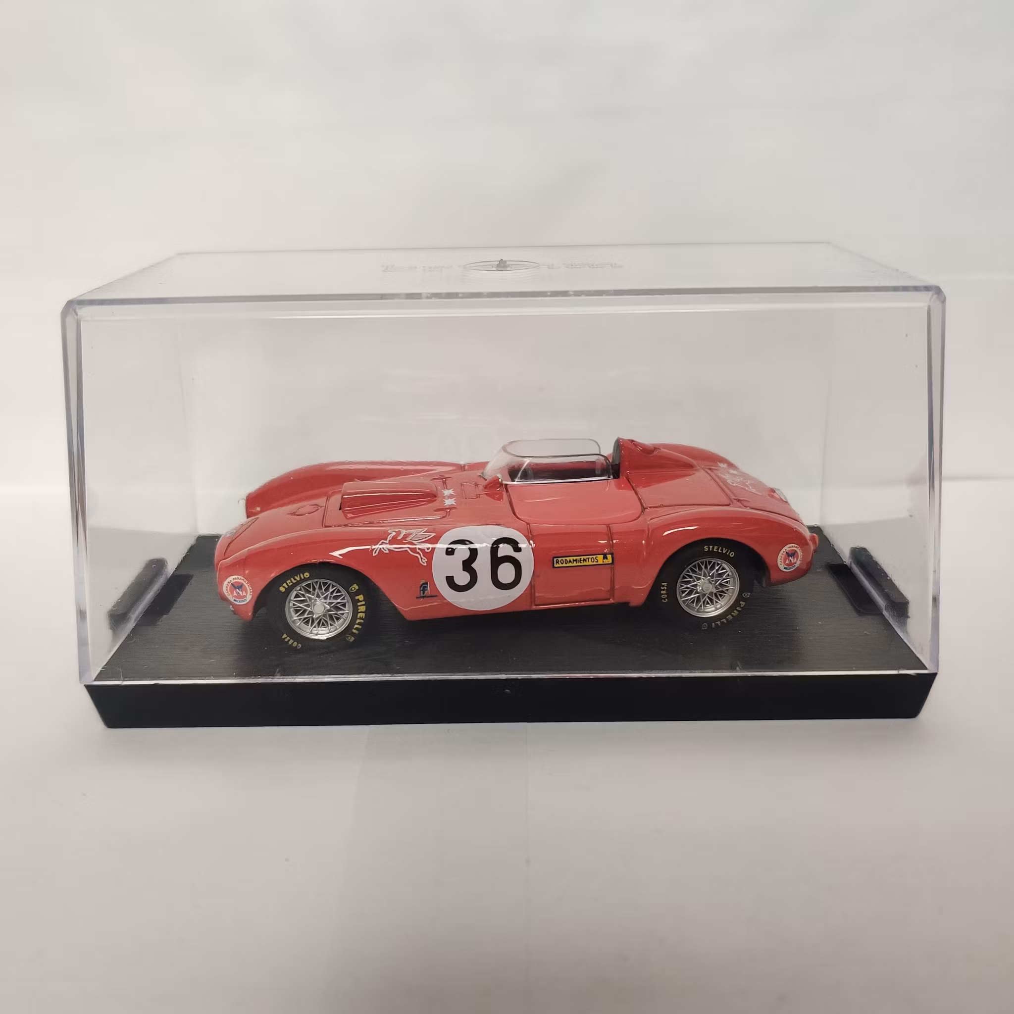 Skala 1/43 Lancia D24 (1953) Panamerica Mexico, Juan Manuel Fangio fr Magazine Models