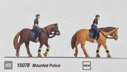NOCH 15078 Skala H0, Figurer Poliser på hästar/Figures Polices on horses