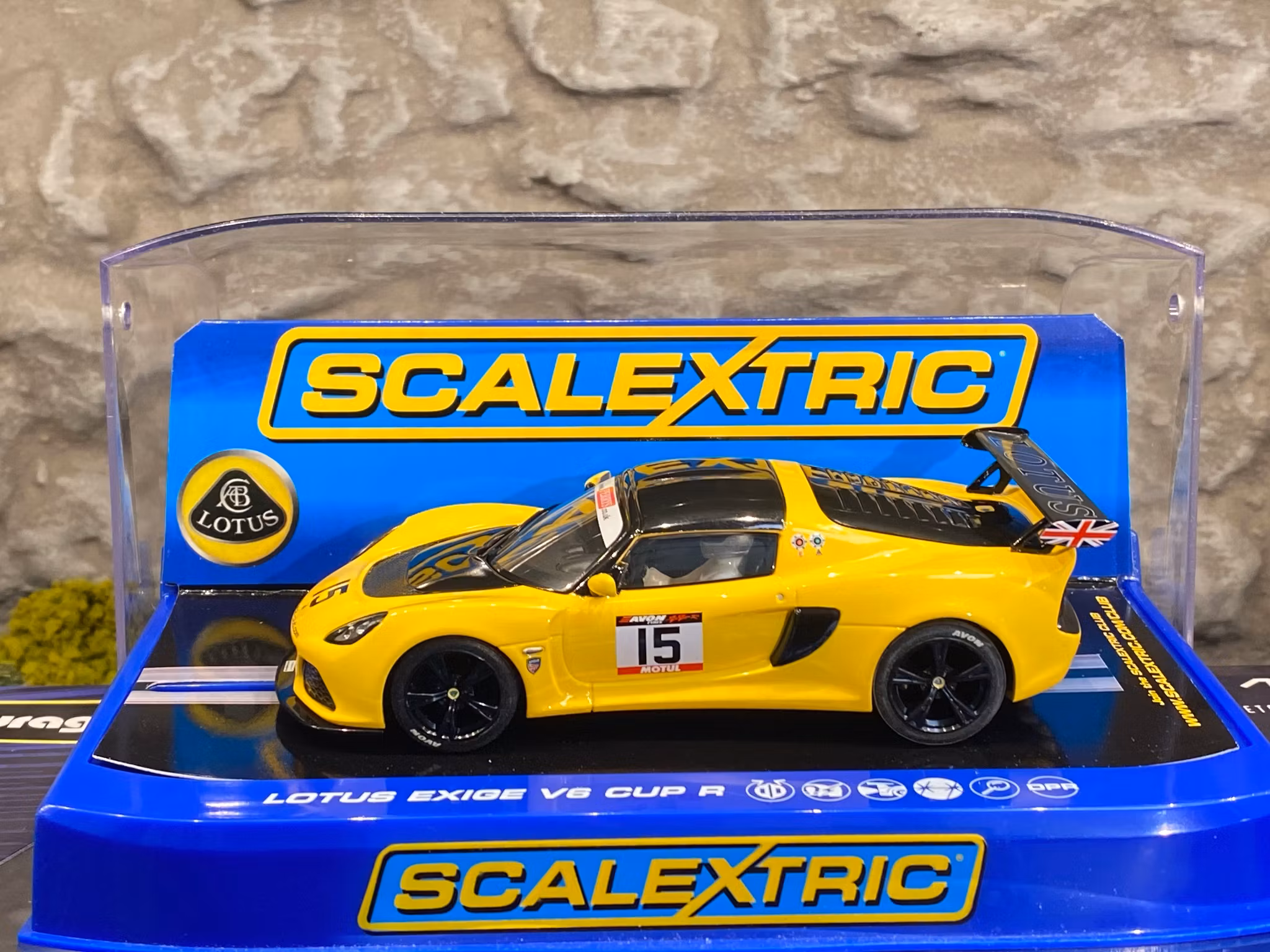Skala 1/32 Analogue Slotcar: Lotus Exige V6 Cup R, Yellow fr Scalextric