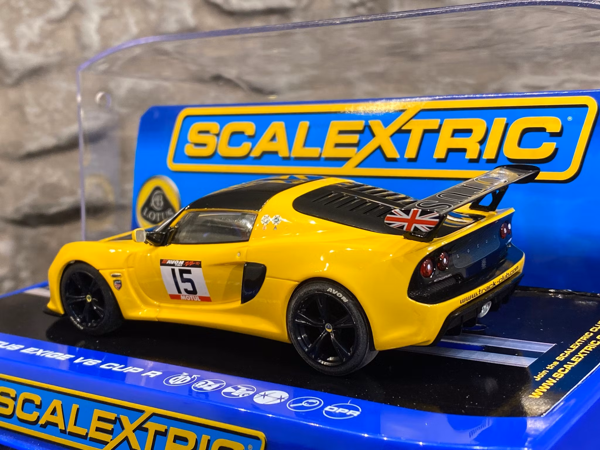 Skala 1/32 Analogue Slotcar: Lotus Exige V6 Cup R, Yellow fr Scalextric