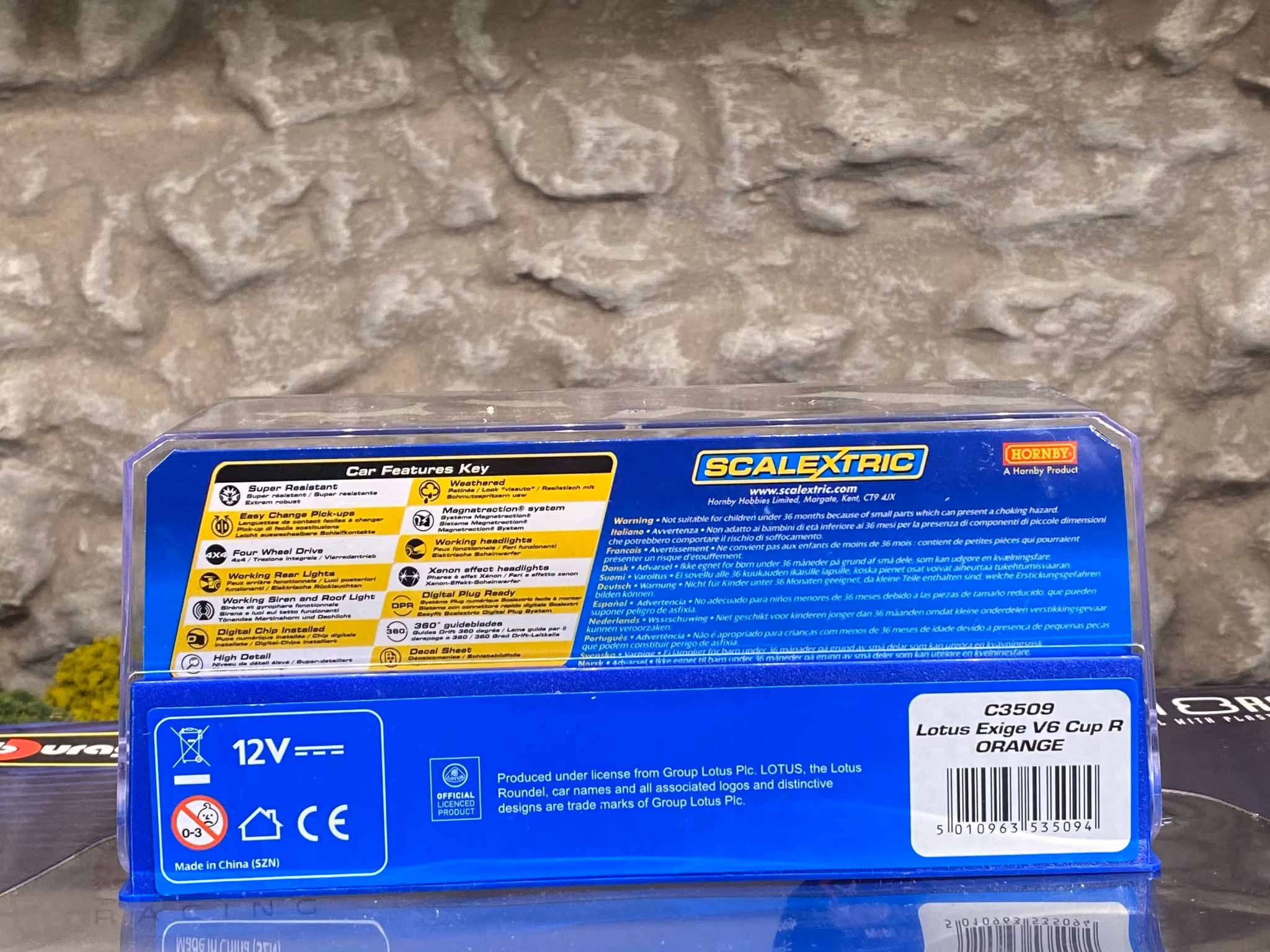 Skala 1/32 Analogue Slotcar: Lotus Exige V6 Cup R, Yellow fr Scalextric