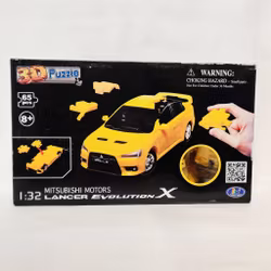 Skala 1/32 3d Pussel/puzzle Mitsubishi MotorsLancer Evolution X, 65 bitar/pcs