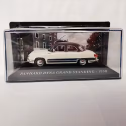 Skala 1/43 Panhard Dyna Grand Standing 1958 - vit & blå/ white & blue