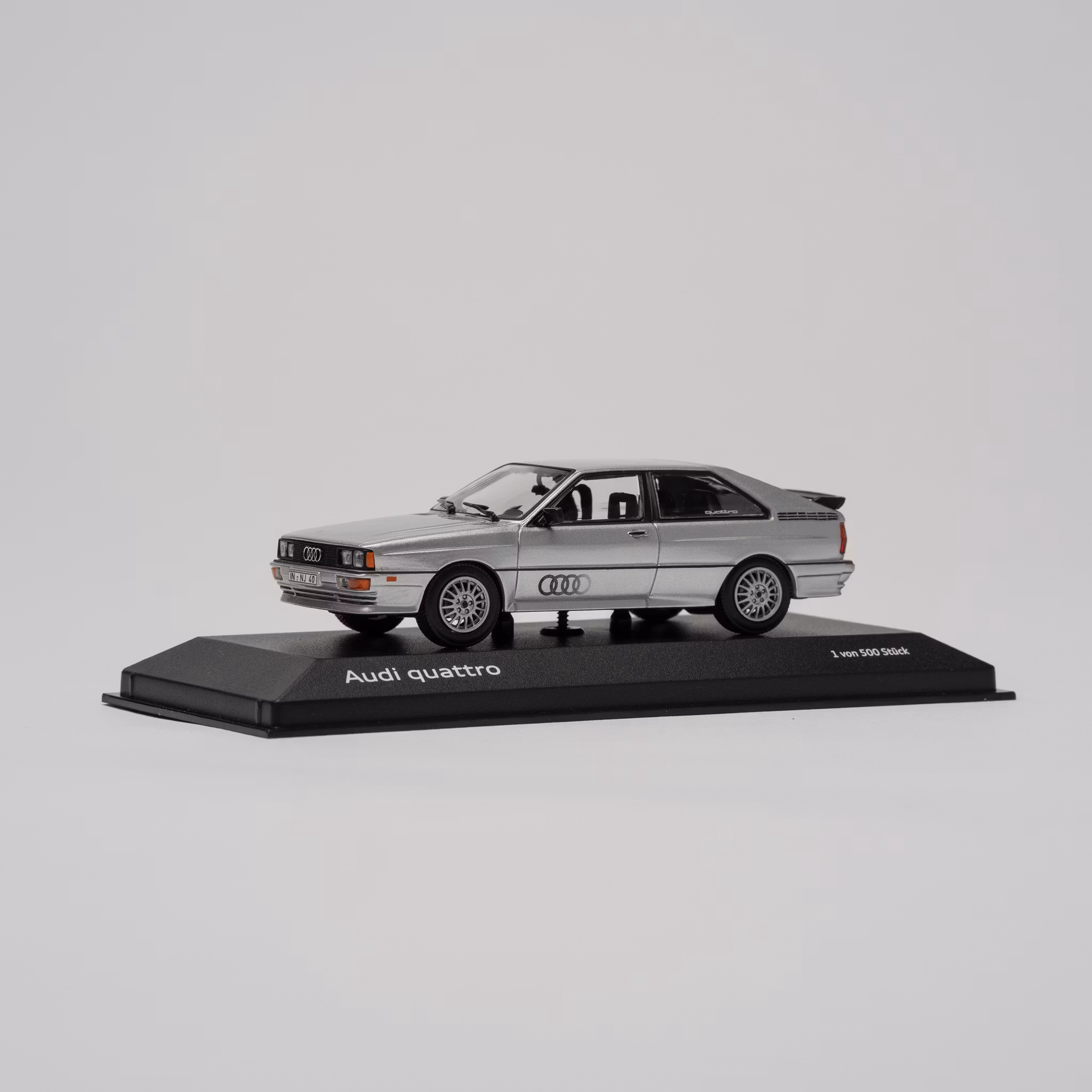 Skala 1/43 AUDI quattro fr Audi Tradition, Minichamps