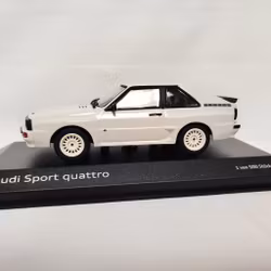 Skala 1/43 AUDI Sport quattro fr Audi Tradition, Minichamps