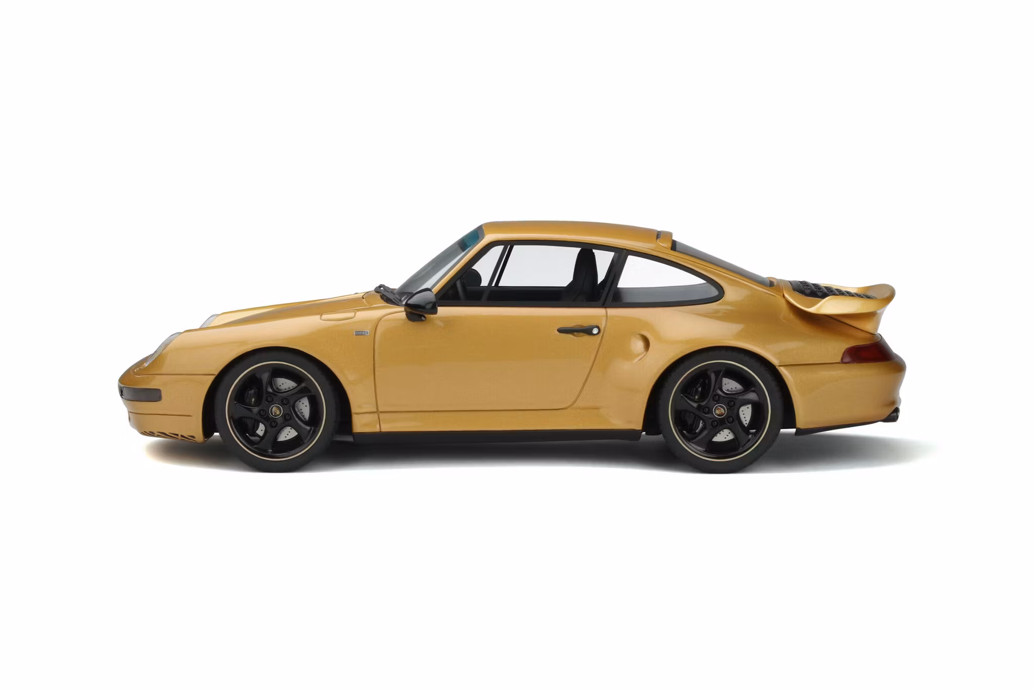 Skala 1/18 PORSCHE 993 TURBO S Gold Edition 2018 GT836 fr GT Spirit