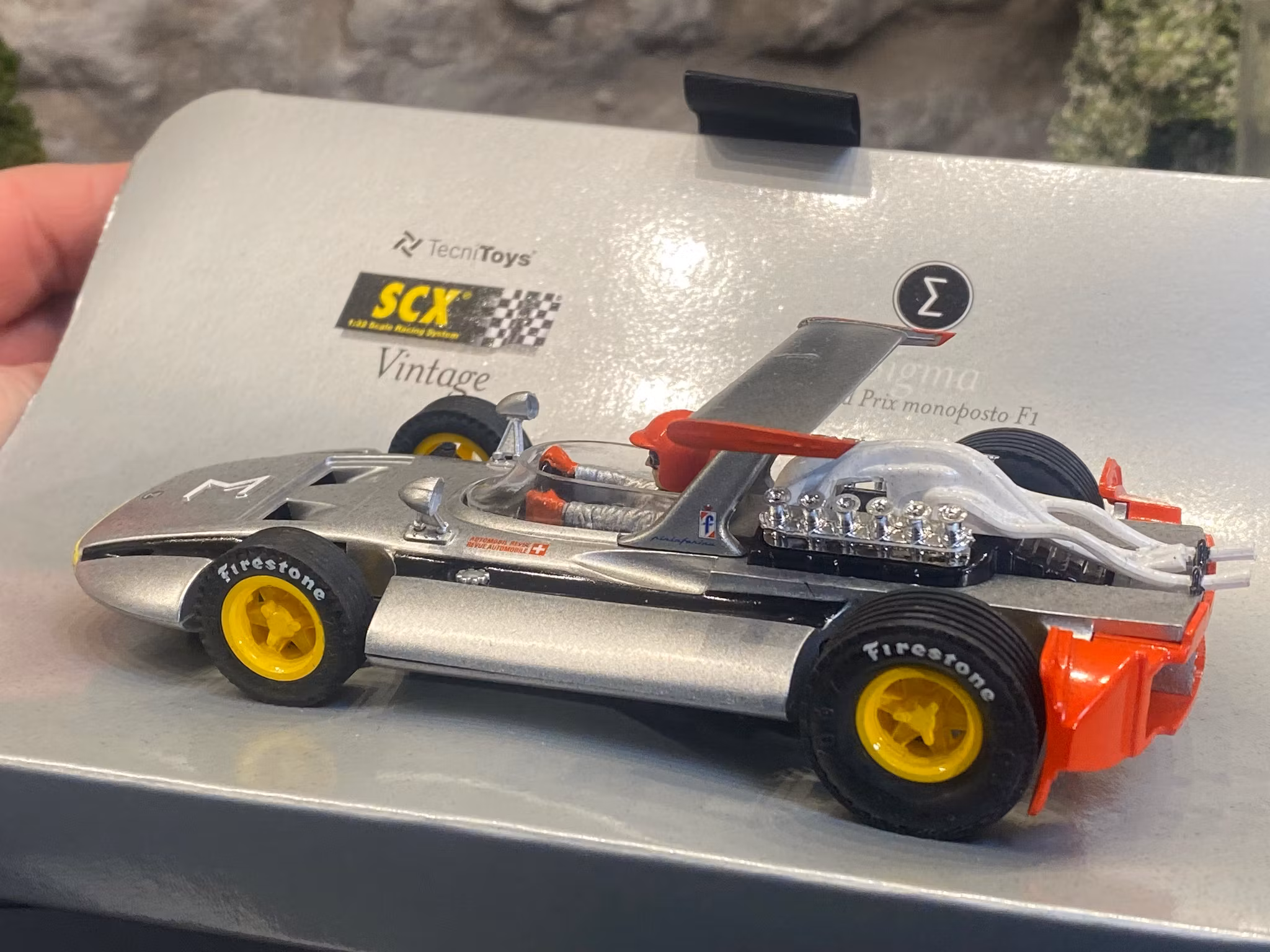 Skala 1/32 Analogue SCX Slot Car: Sigma Grand Prix Monoposto -Vintage, Lim ed.