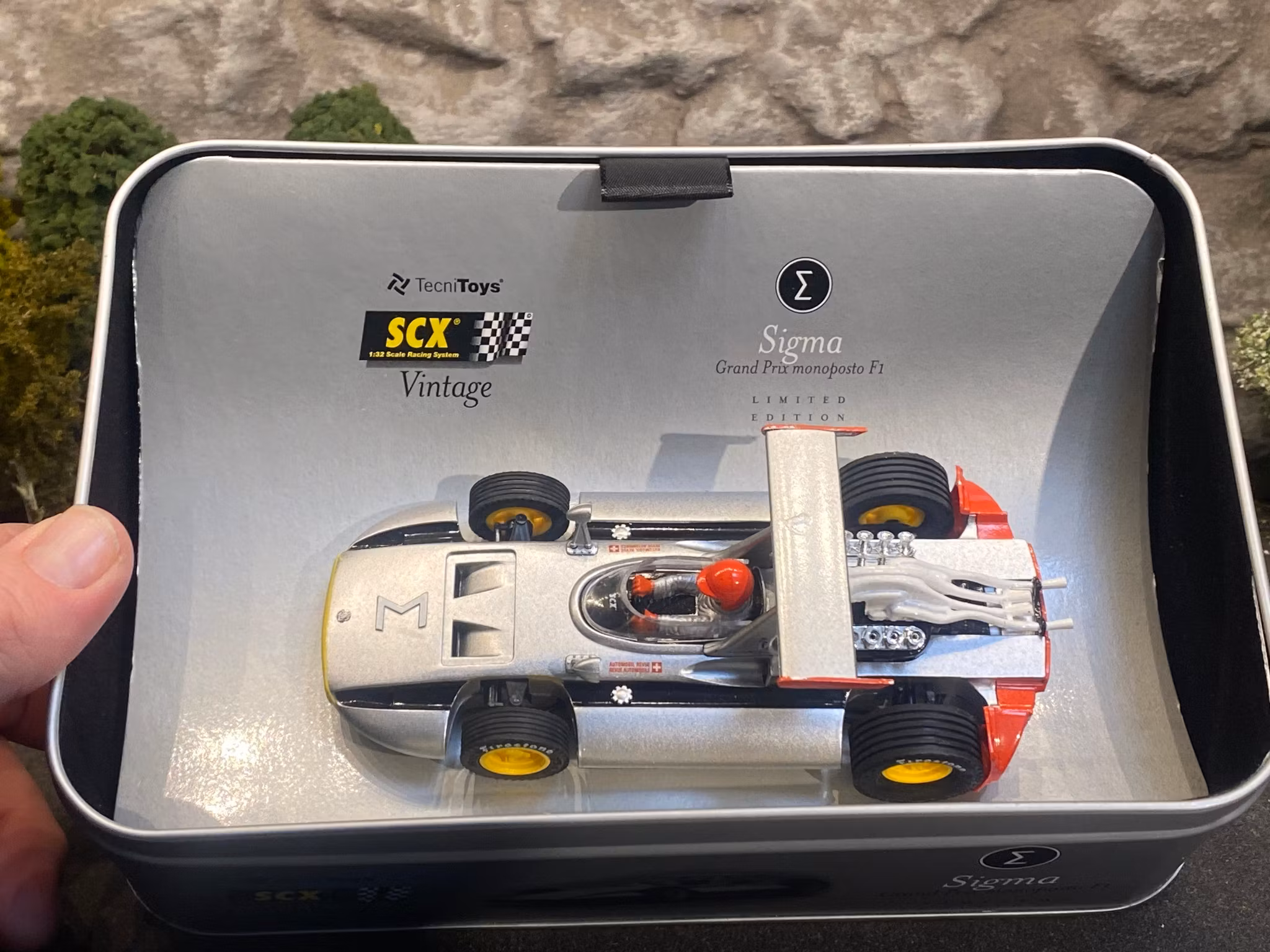 Skala 1/32 Analogue SCX Slot Car: Sigma Grand Prix Monoposto -Vintage, Lim ed.
