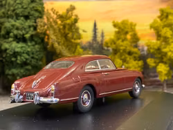 Skala 1/43 Maroon Bentley Continental S1 Fastback fr Oxford Diecast