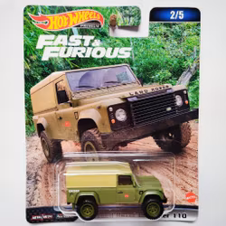Skala 1/64 Hot Wheels Premium "Fast & Furious" Land Rover Defender 110