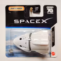 Skala 1/64 Matchbox "70-years" Spacex Dragon