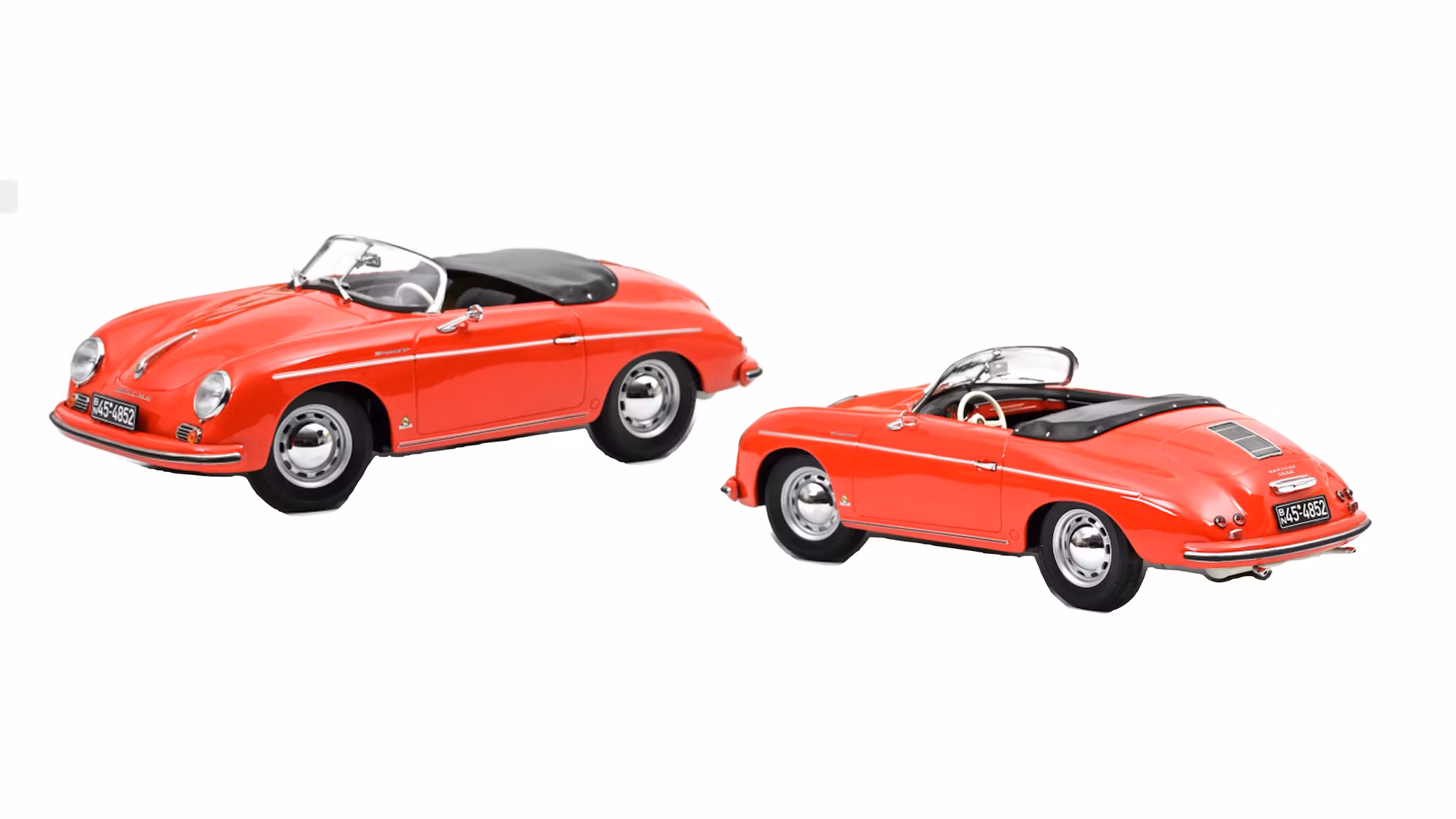 Skala 1/18 Porsche 356 Speedster 1954, Red fr Norev