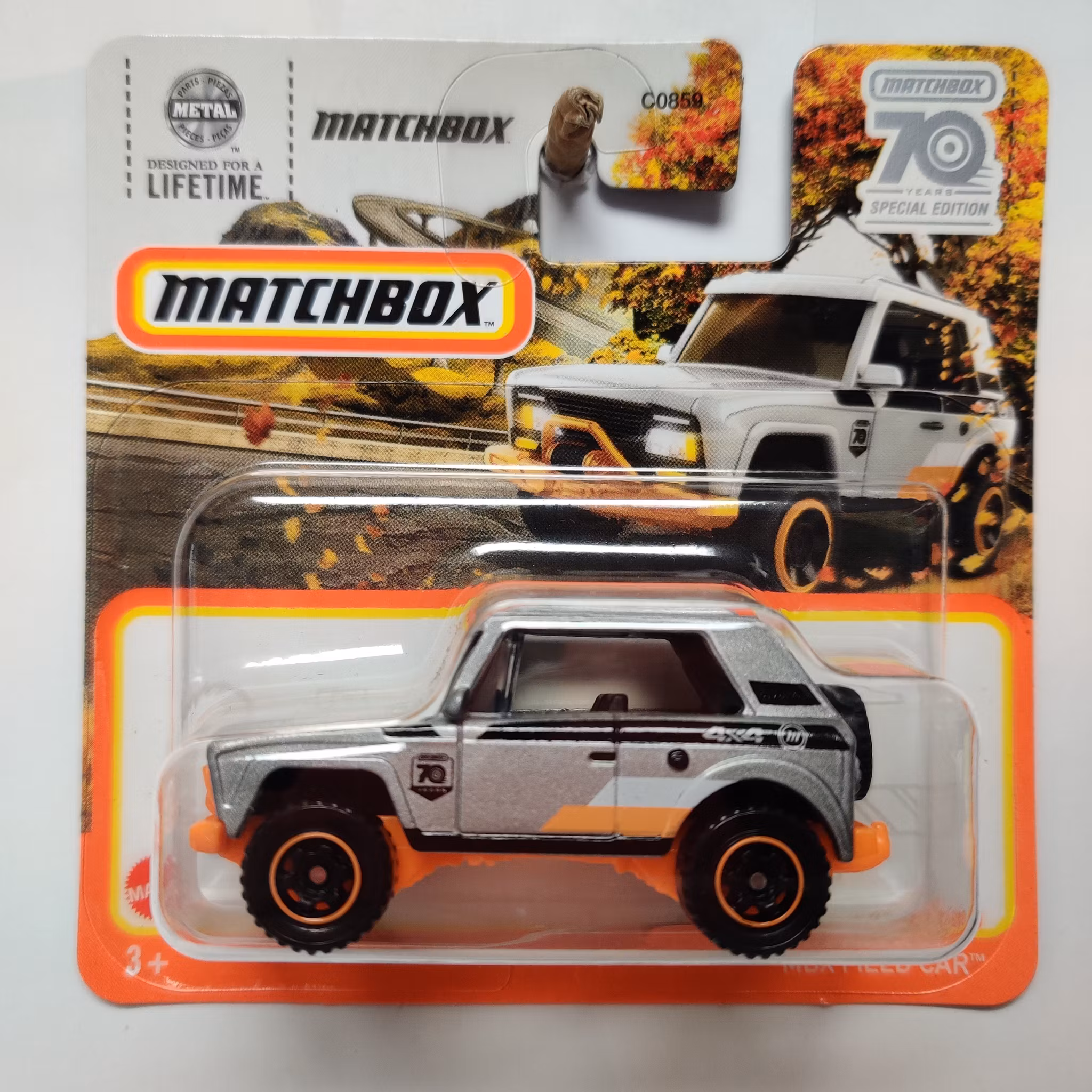 Skala 1/64 Matchbox "70-years" MBX Field Car