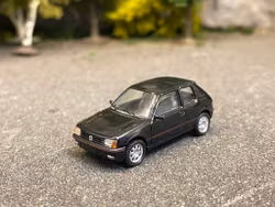 Skala 1/87 - Peugeot 205 GTI, black fr PCX87