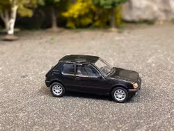 Skala 1/87 - Peugeot 205 GTI, black fr PCX87