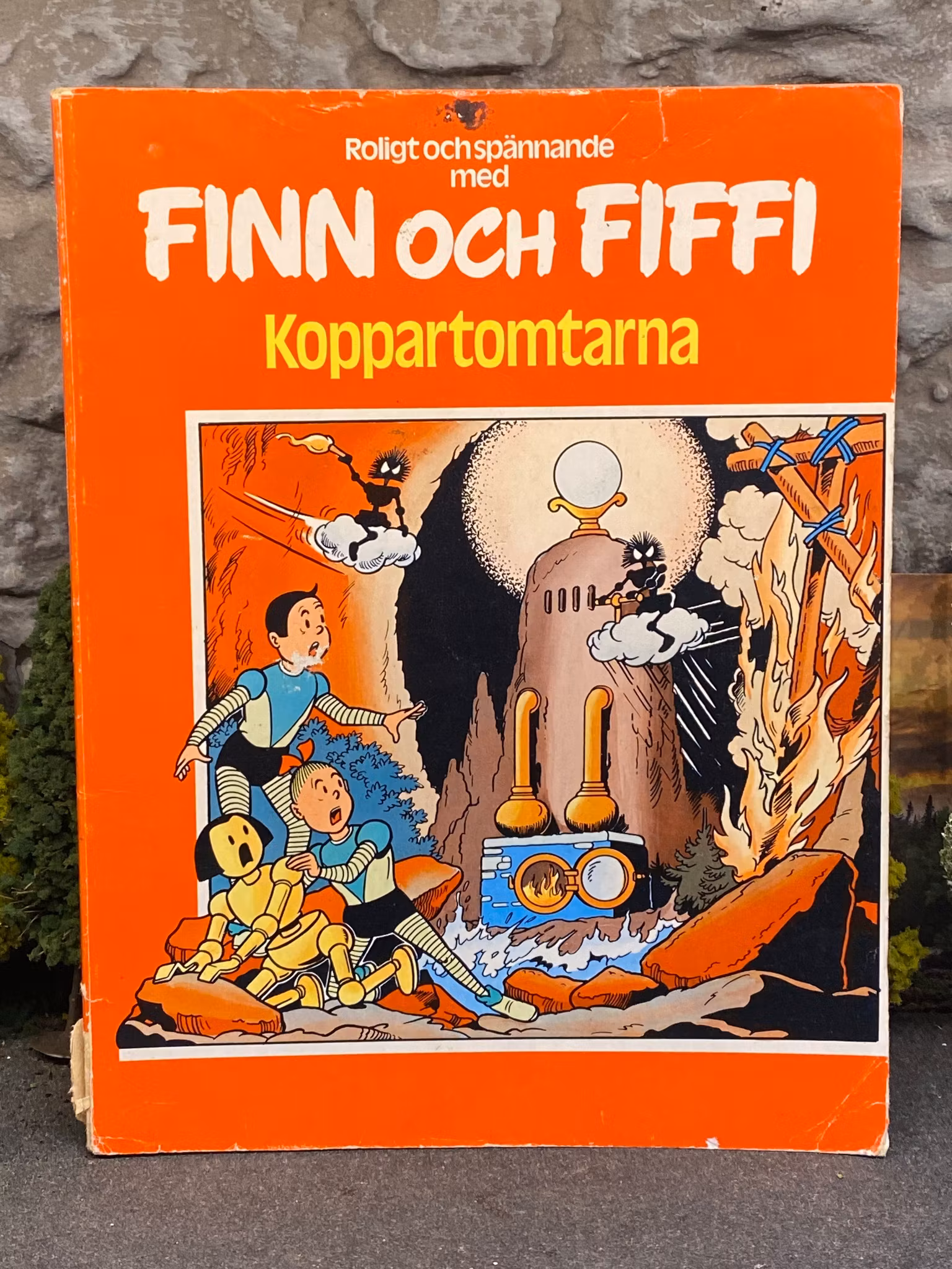 Seriealbum Finn och Fiffi: Koppartomtarna av Willy Wandersteen