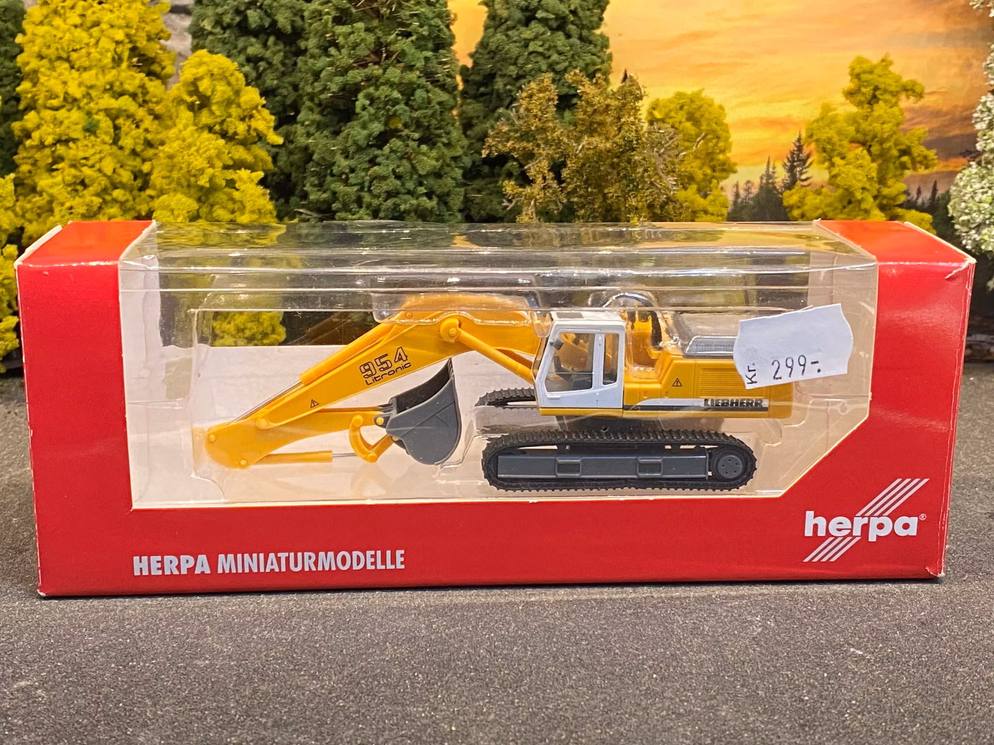 Skala 1/87 LIEBHERR CRAWLER EXCAVATOR "R954" fr Herpa