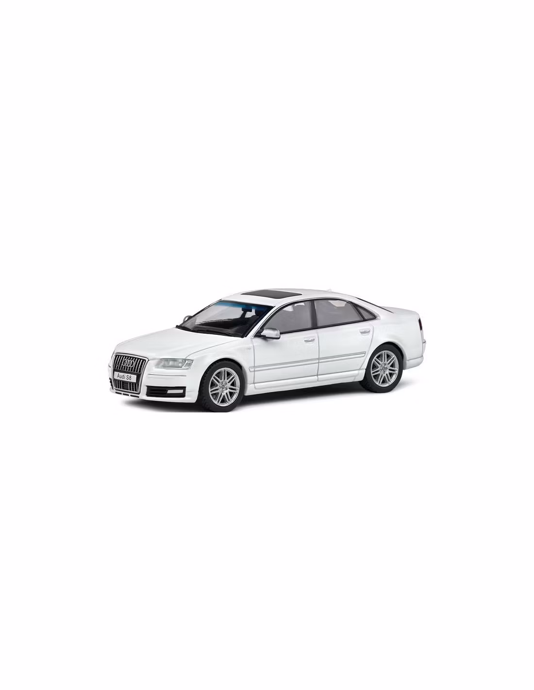 Skala 1/43 Audi S8 D3 5,2l -V10, White fr Solido