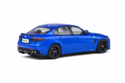 Skala 1/43 Alfa Romeo Giulia Quadrifoglio - 2.9L Bi-Turbo, Blue fr Solido