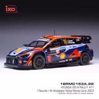 Skala 1/18 Hyundai i20 N Rally1 #11 Monte Carlo 23' Neuville fr IXO Models