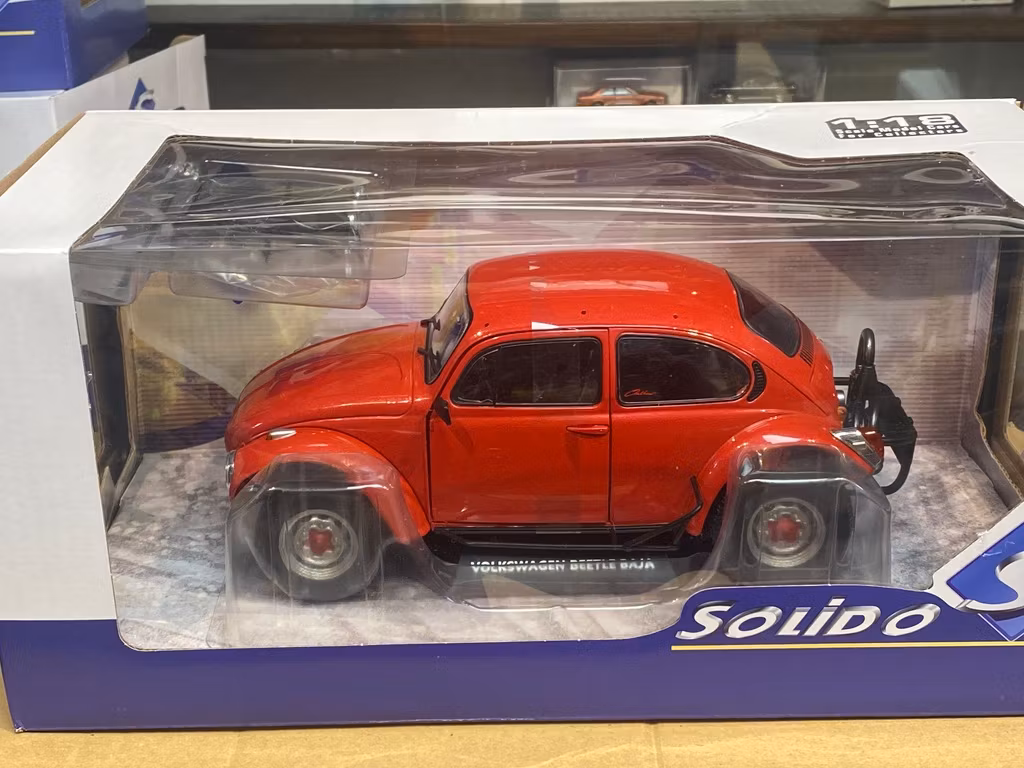 Skala 1/18 Volkswagen Baja Beetle, Red fr SOLIDO