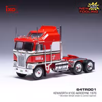 Scale 1/64 Kenworth K100 Aerodyne 1976' Red/White fr IXO Models
