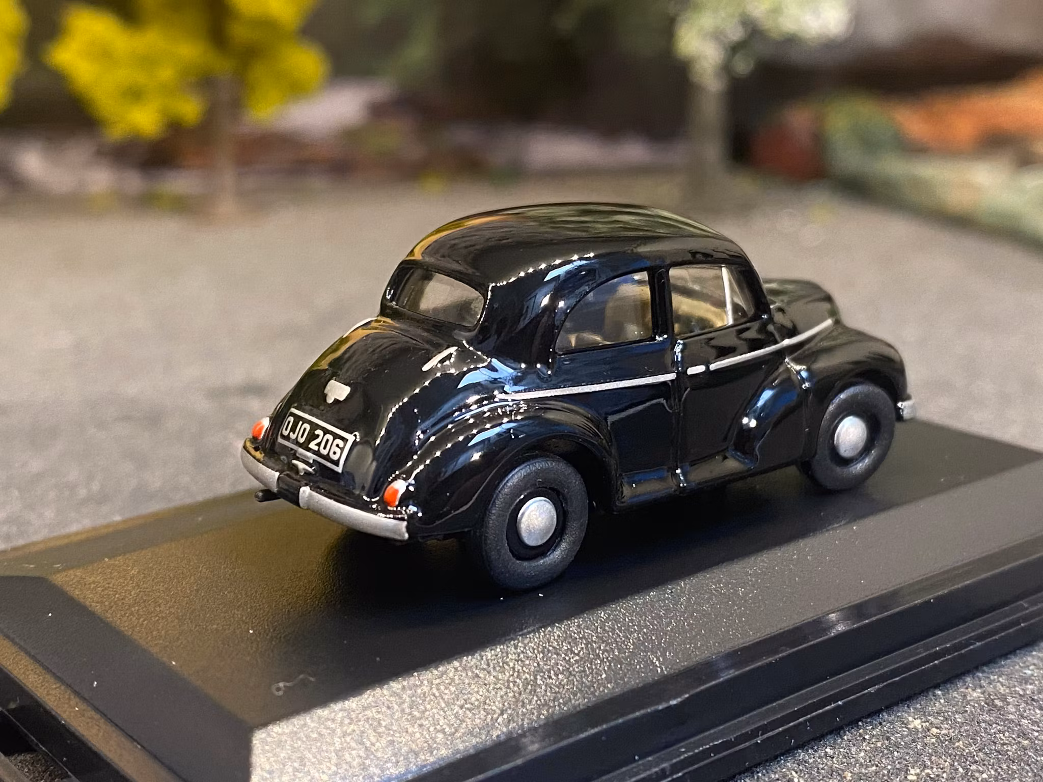 Skala 1/76 Morris Minos MM, Black fr Oxford