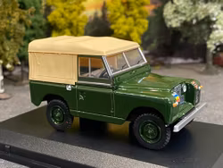 Scale 1/43 Land Rover Series II SWB Canvas, Rhd fr Oxford Military