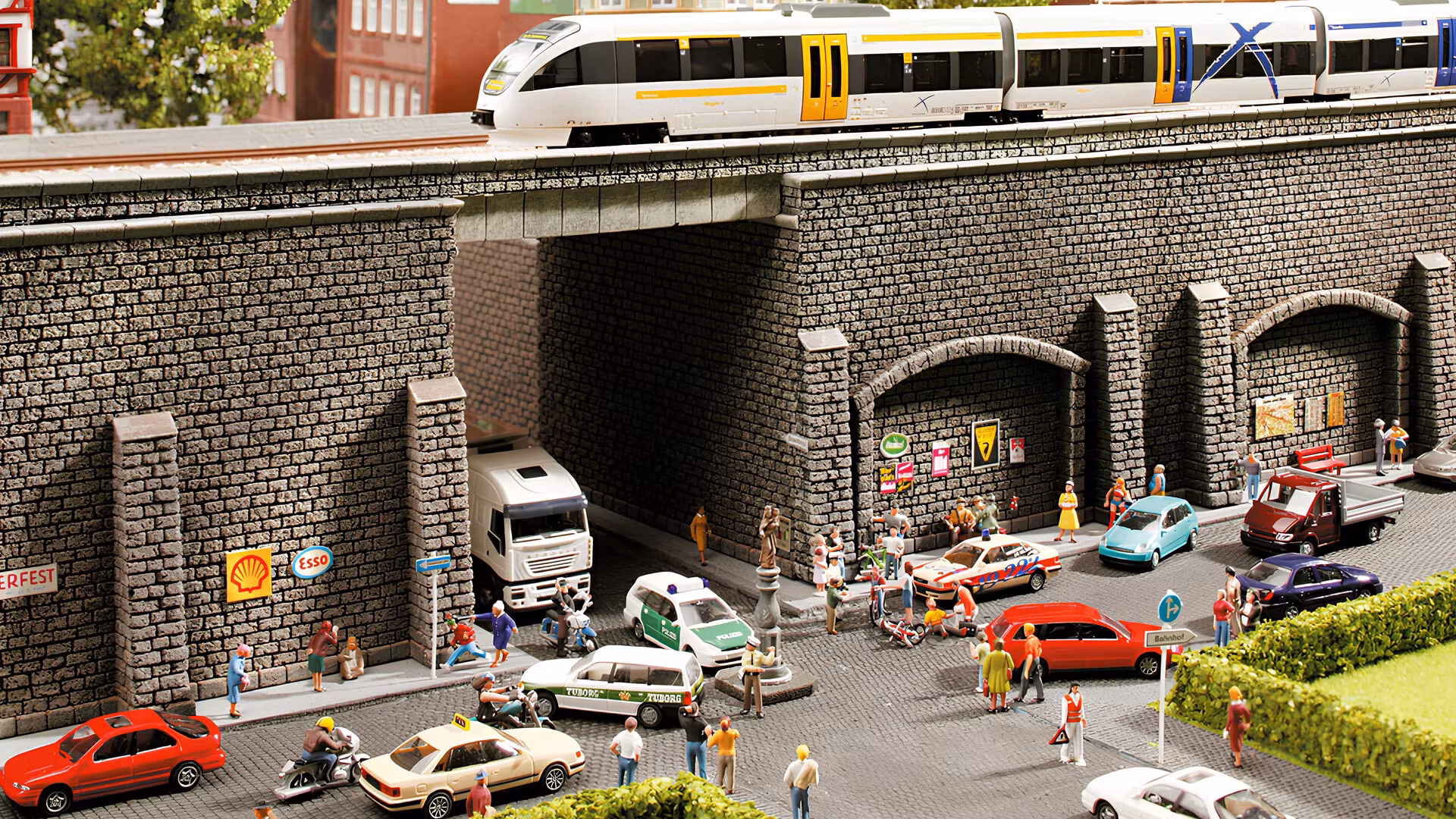 Skala 1/87 H0 NOCH 58056 Retaining Wall PROFI-Plus