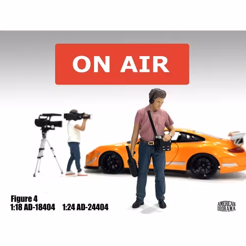 Skala 1/18 AD-18404 "On air" Figure 4 - American Diorama