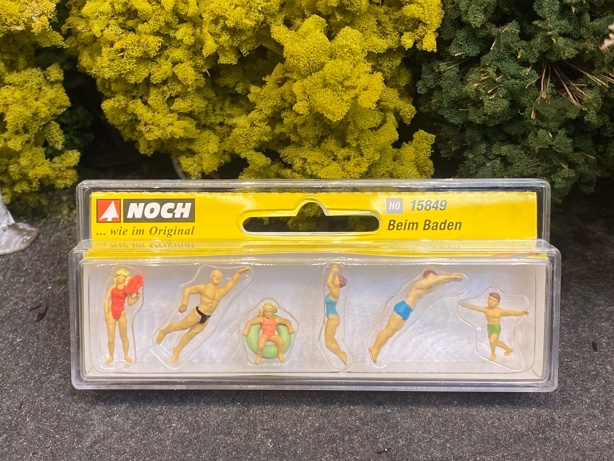 NOCH 15849 Skala H0, Badande Figurer/Figures taking a bath 6st/pcs