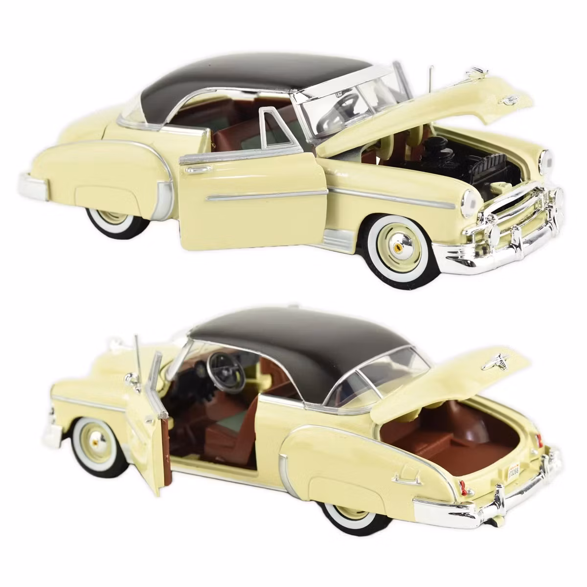 Skala 1/24: CHEVY BEL AIR 1950, Beige fr MotorMax
