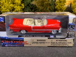 Skala 1/43 Cadillac Eldorado 55' Red fr New-Ray - City Cruiser Collection