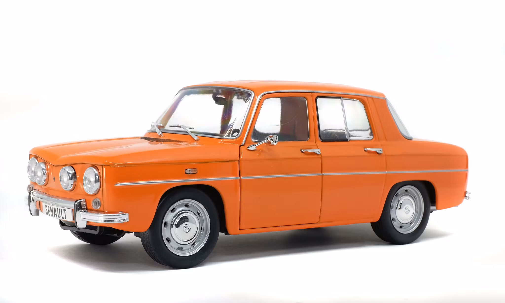 Skala 1/18 Renault 8 TS, Orange fr. SOLIDO