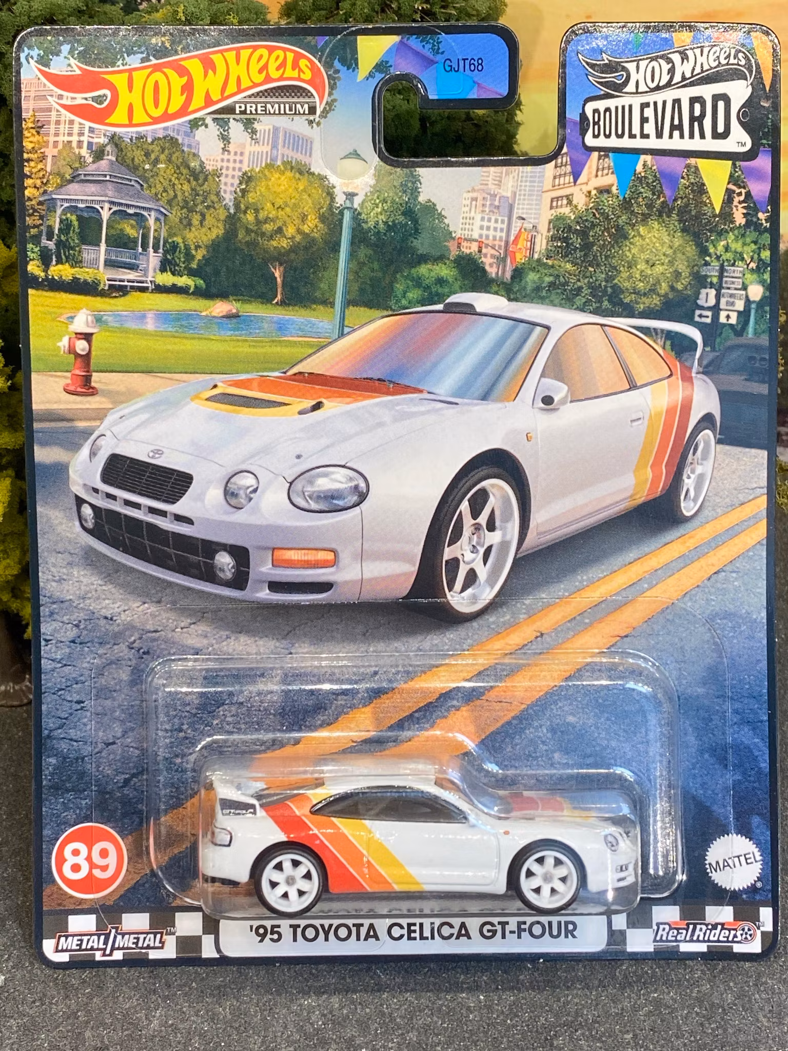 Skala 1/64 Hot Wheels Premium, Car Culture, Toyota Celica GT-Four 95'