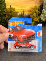 Skala 1/64 Hot Wheels: 92' Honda Civic EG, Red