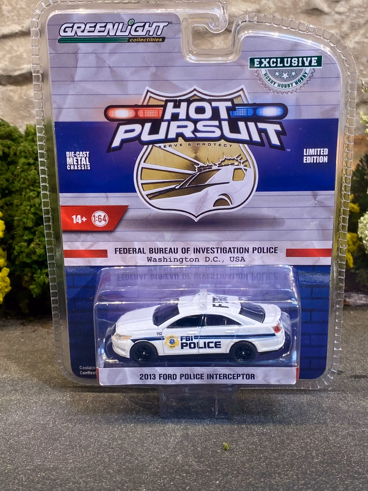 Skala 1/64 Hot Pursuit - Ford Police Interceptor 13' fr Greenlight