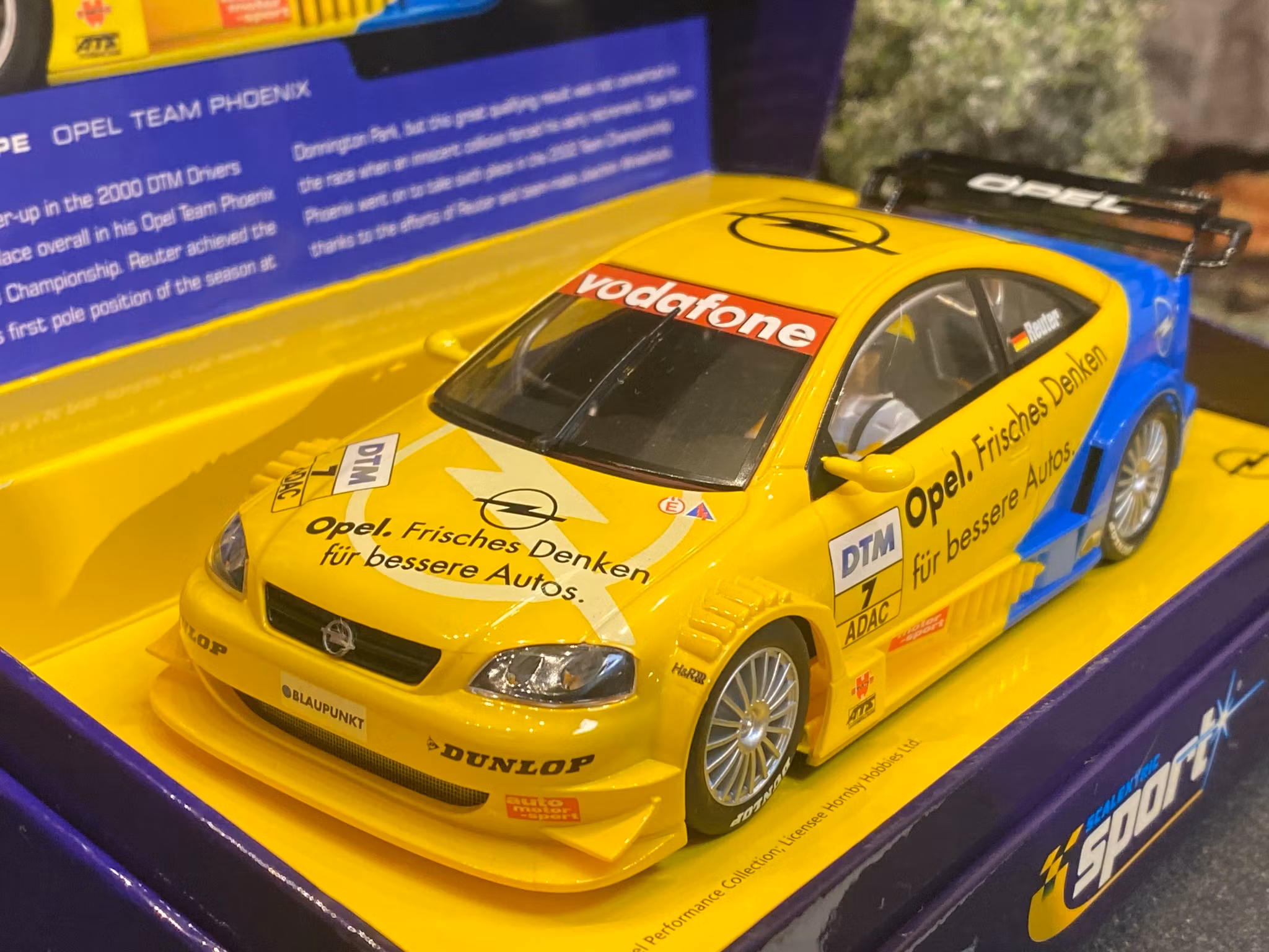Skala 1/32 Analogue Slotcar - Opel V8 Coupe #7 fr Scalextric