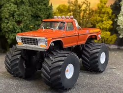 Skala 1/43 1979 Ford F-250 Monster Truck - God of Thunder fr Greenlight