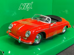 Skala 1/24 Porsche 356A Speedster, Red fr Nex models / Welly