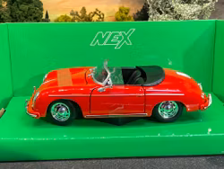 Skala 1/24 Porsche 356A Speedster, Red fr Nex models / Welly