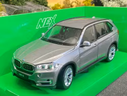 Skala 1/24 BMW X5, Grey fr Nex models / Welly