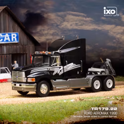 Skala 1/43 Ford Aeromax 1990' Black/Silver fr IXO Models