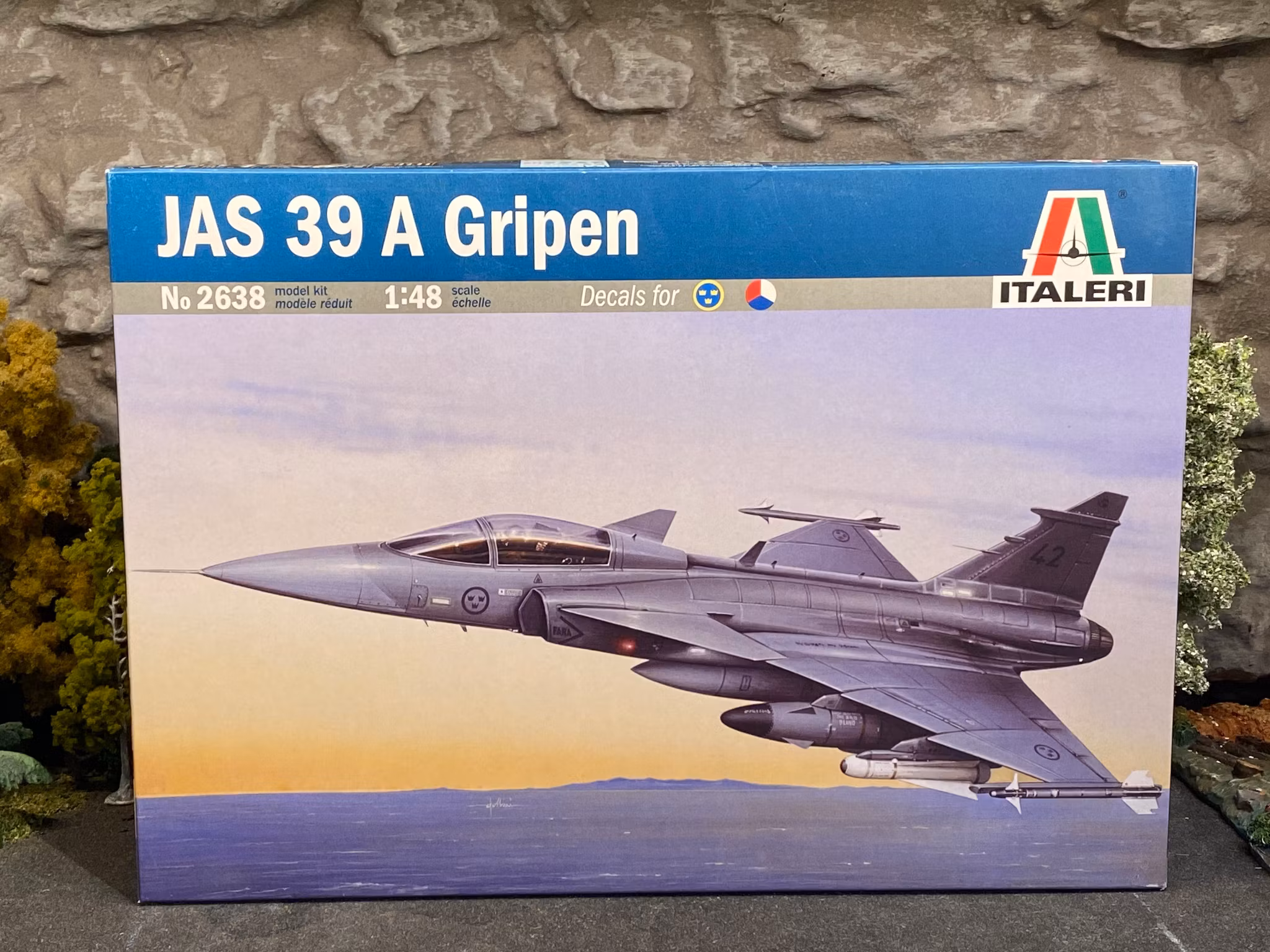 Skala 1/48 JAS 39 A Gripen fr Italeri