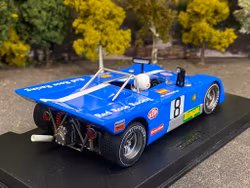 Scale 1/32 Analogue GB Track slotcar: Chevron B19, 2H de El Jarama 71'