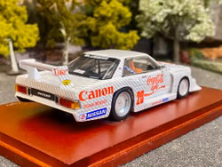 Skala 1/43 84' Nissan Bluebird #20 Silhouette Gr 5 Coca-Cola Light f TSM