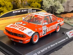 Skala 1/32 An. Slotcar fr Spirit: BMW 635 CSI "Bastos" #21