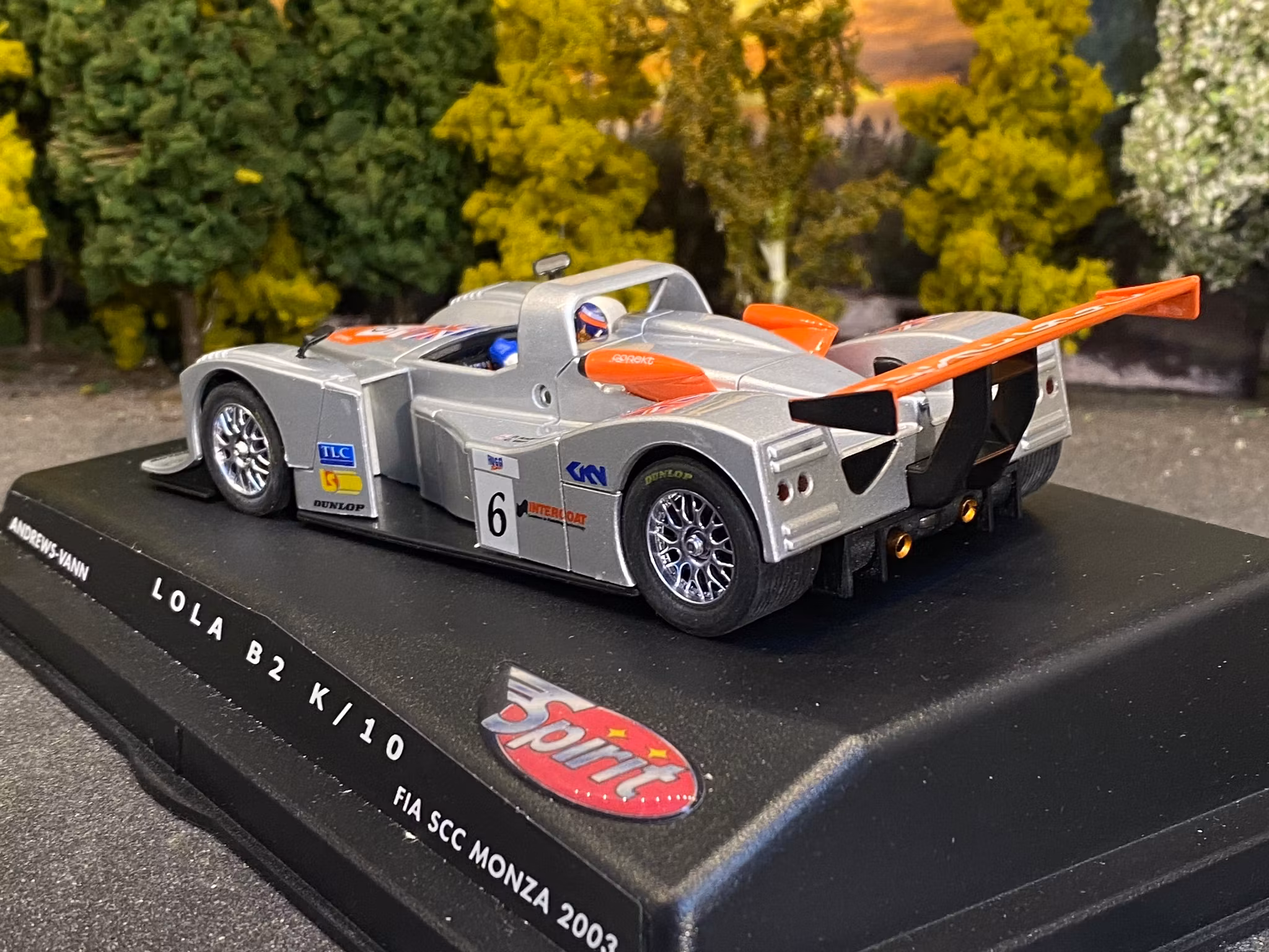 Skala 1/32 An. Slotcar fr Spirit: Lola B2 K/10, FIA SCC Monza 2003